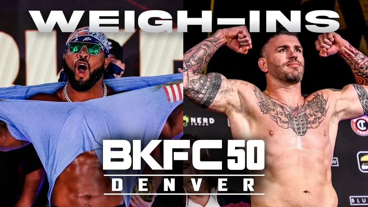 BKFC 50: Denver Weigh Ins