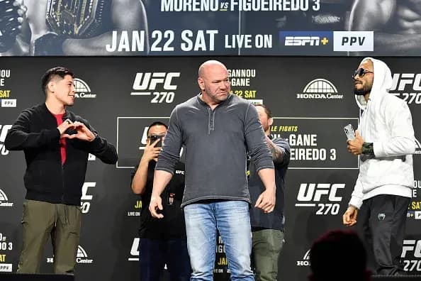 Brandon Moreno vs Deiveson Figueiredo