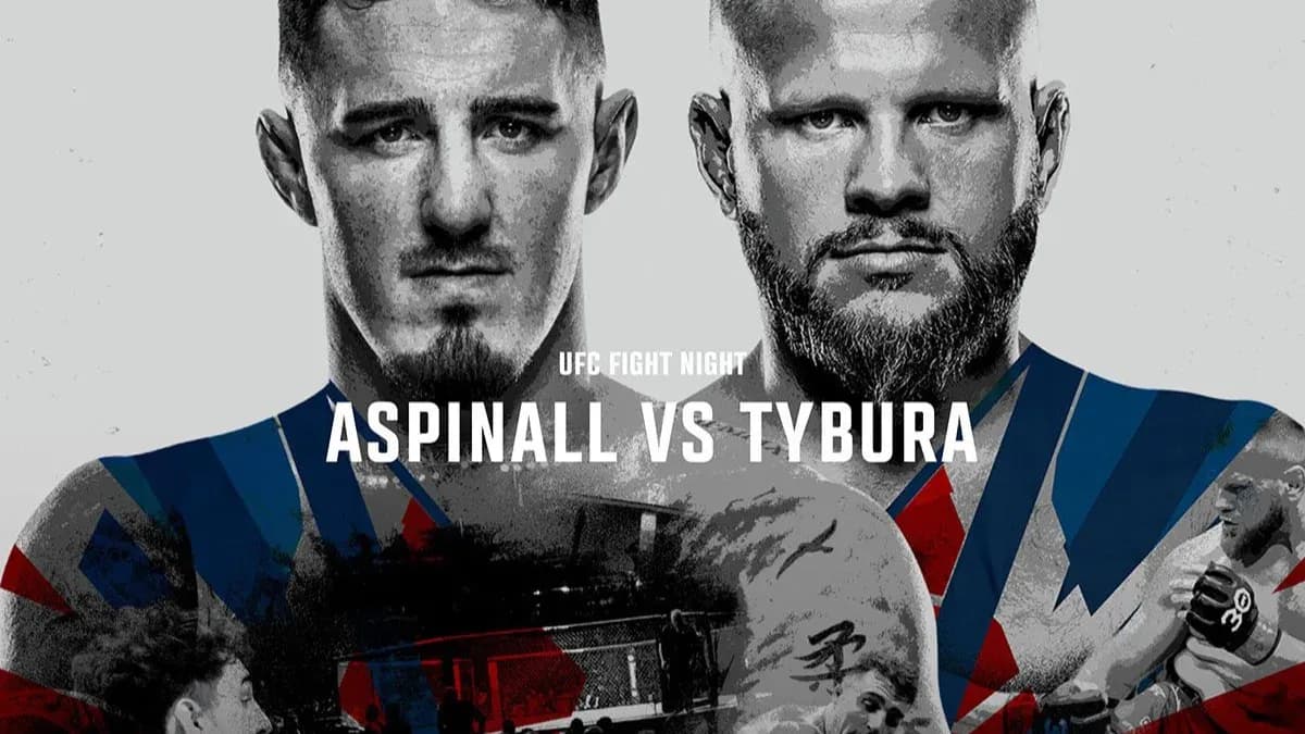verything you need to know about streaming UFC London Aspinall vs Tybura