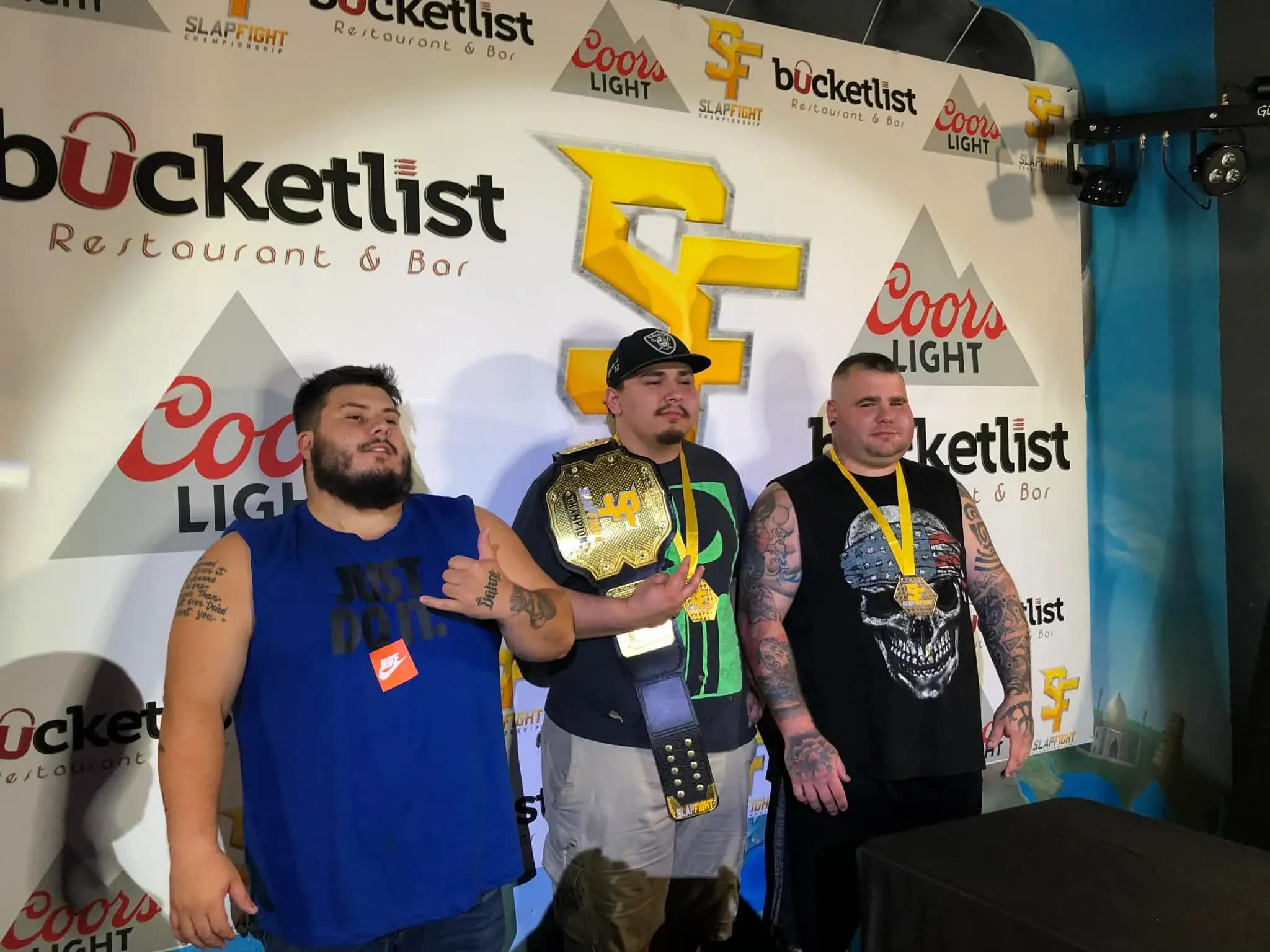 SlapFIGHT 50 happens Saturday night.