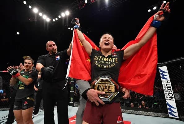 Zhang Weili, Chinese Market UFC