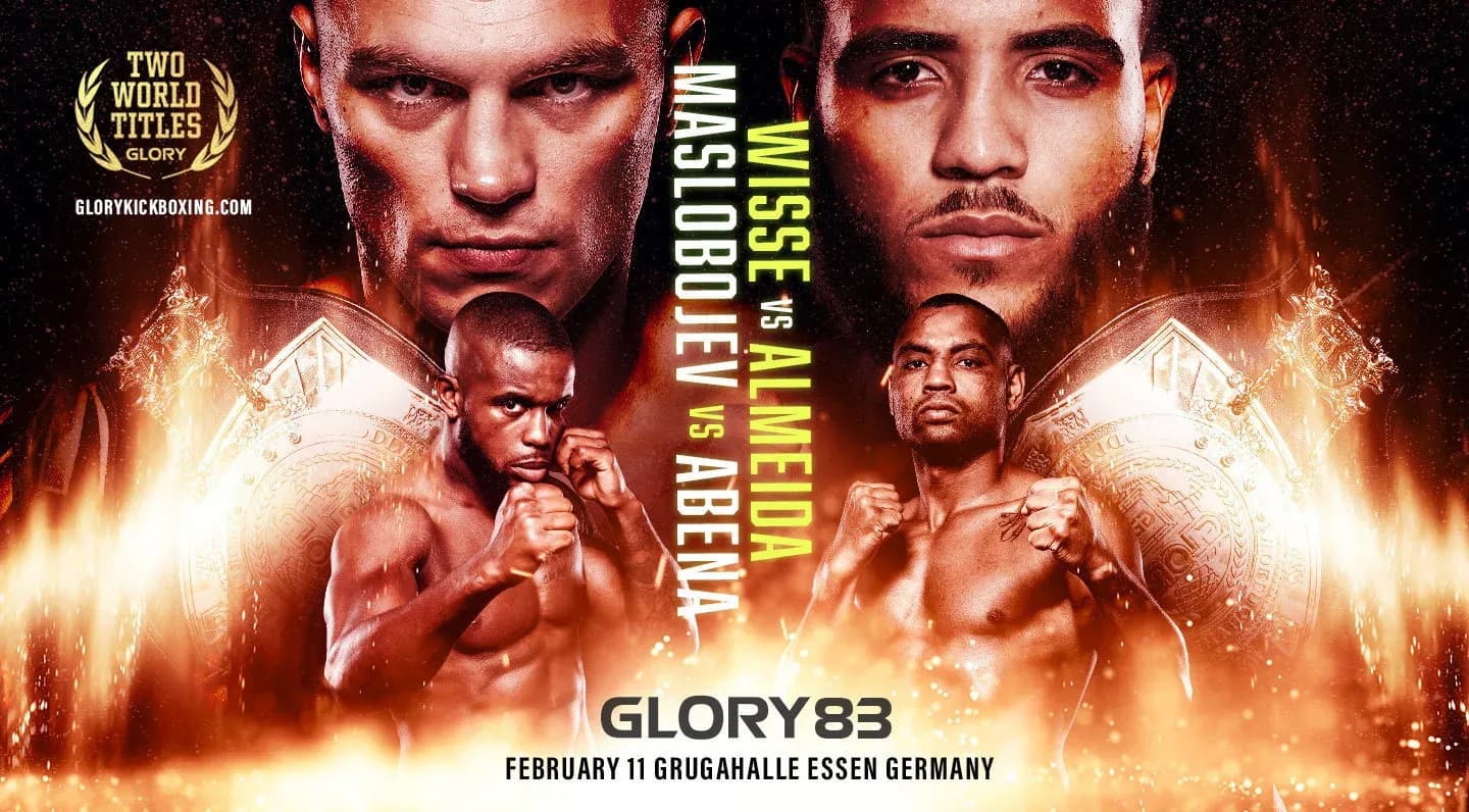 Glory 83 Fight Poster