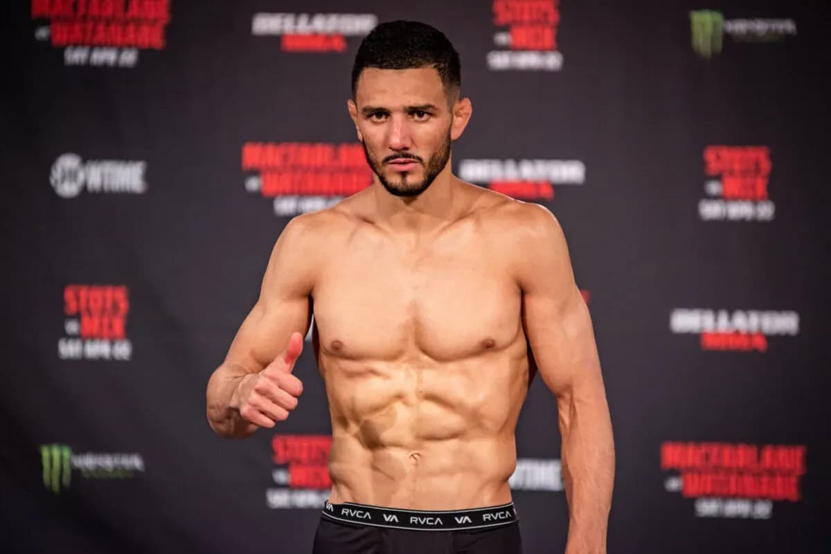 UFC newcomer Aaron Pico weighs in for Bellator