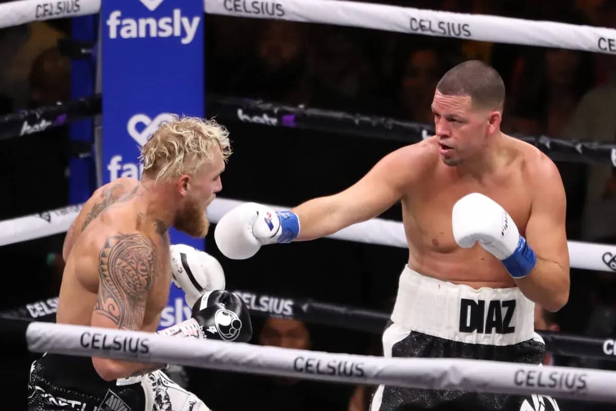 Nate Diaz and Jake Paul set for rematch