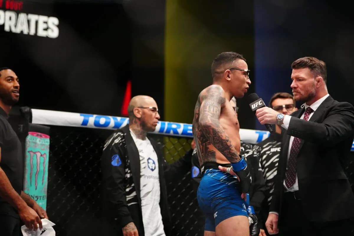 Carlos Prates, fighting in the UFC Kansas City main event Saturday night.