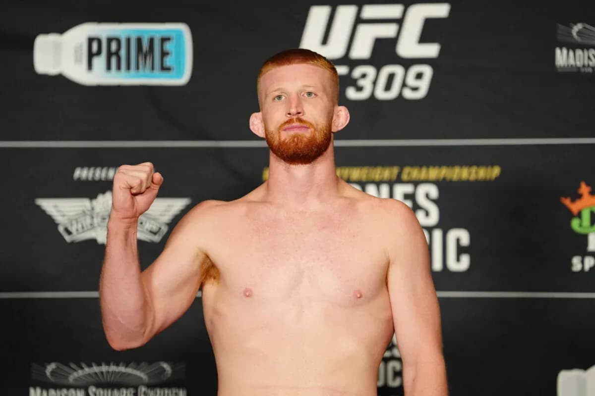 Bo Nickal, fighting tomorrow in UFC Des Moines.