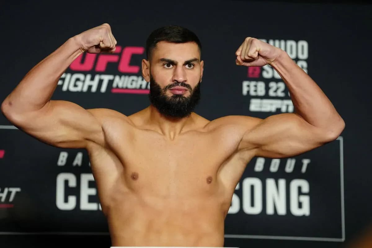 Ibo Aslan, due to fight Saturday at UFC on ABC 9.