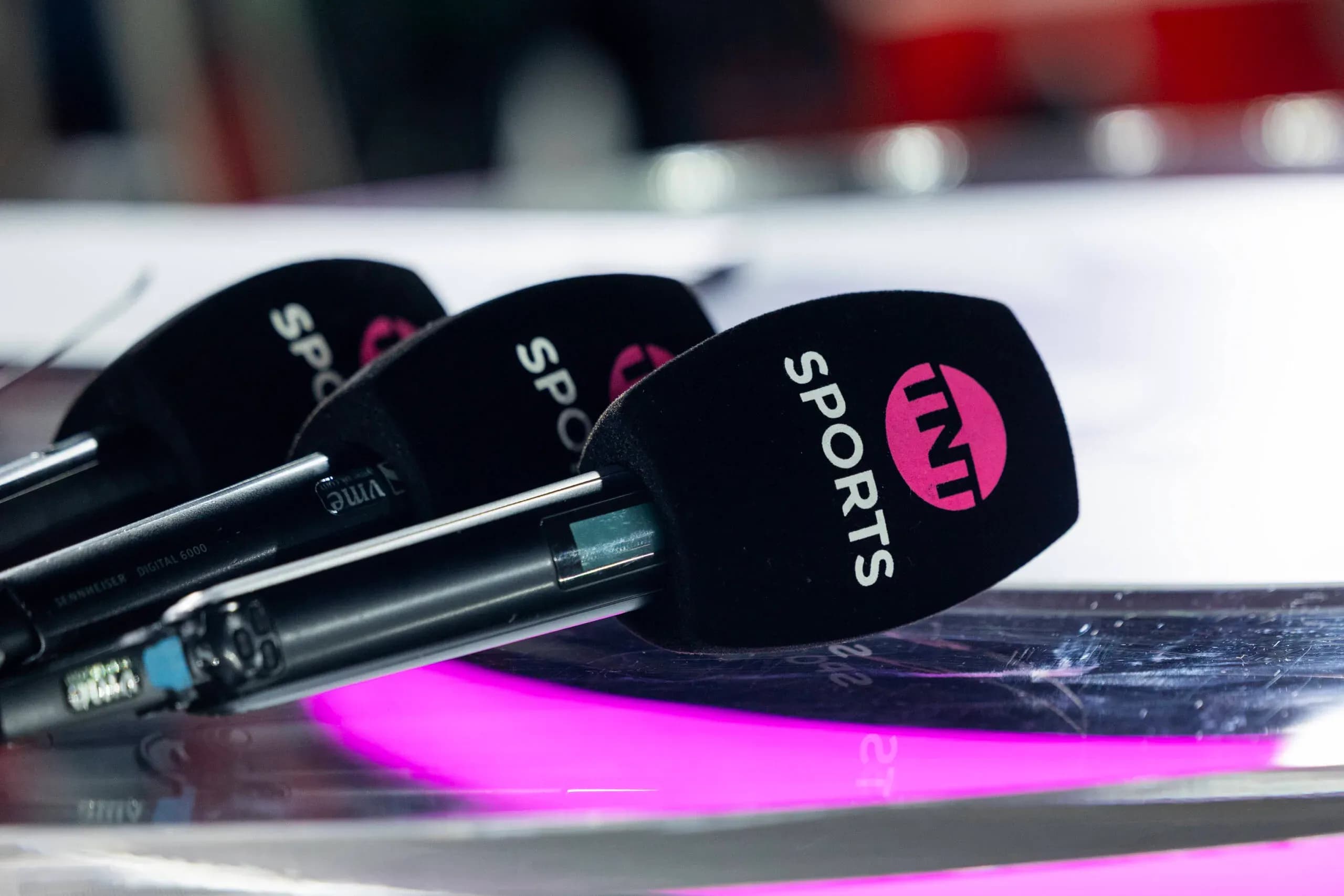 TNT Sports microphones.