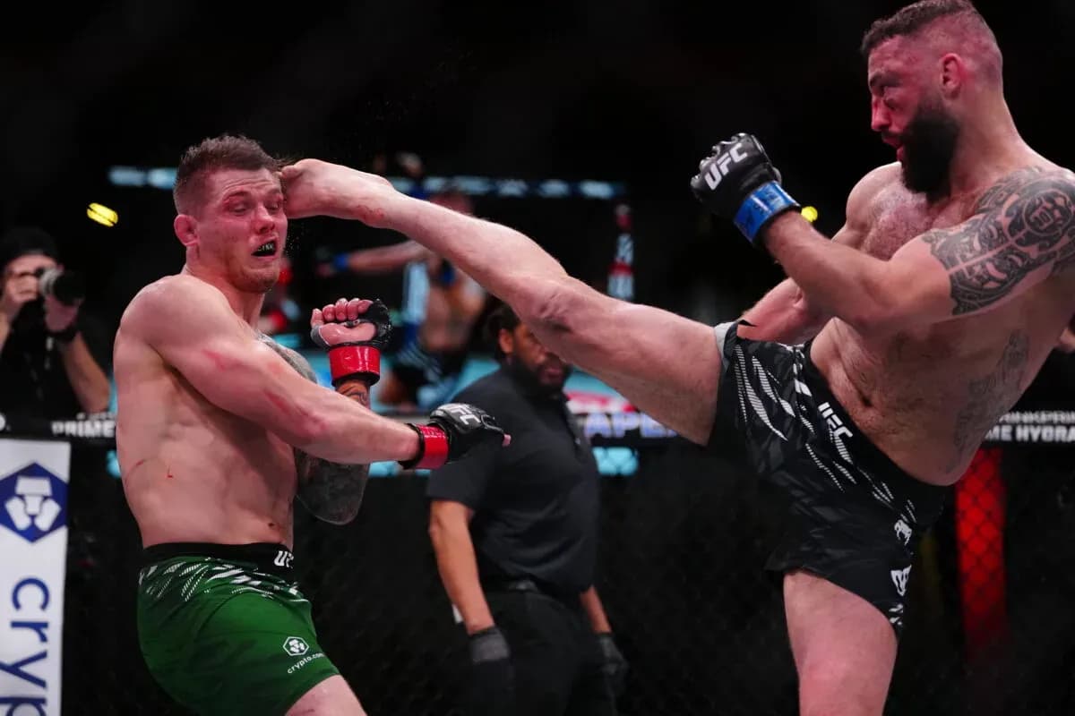 Roman Dolidze, fighting Saturday at UFC Vegas 109.