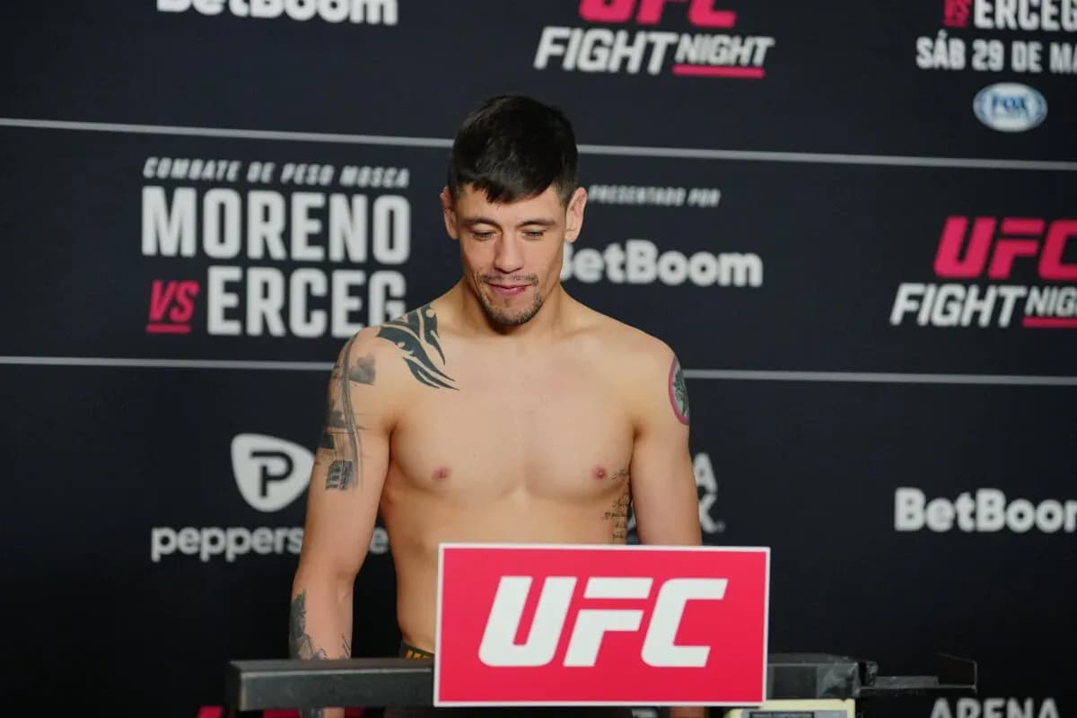 Brandon Moreno, due to fight at UFC Mexico.