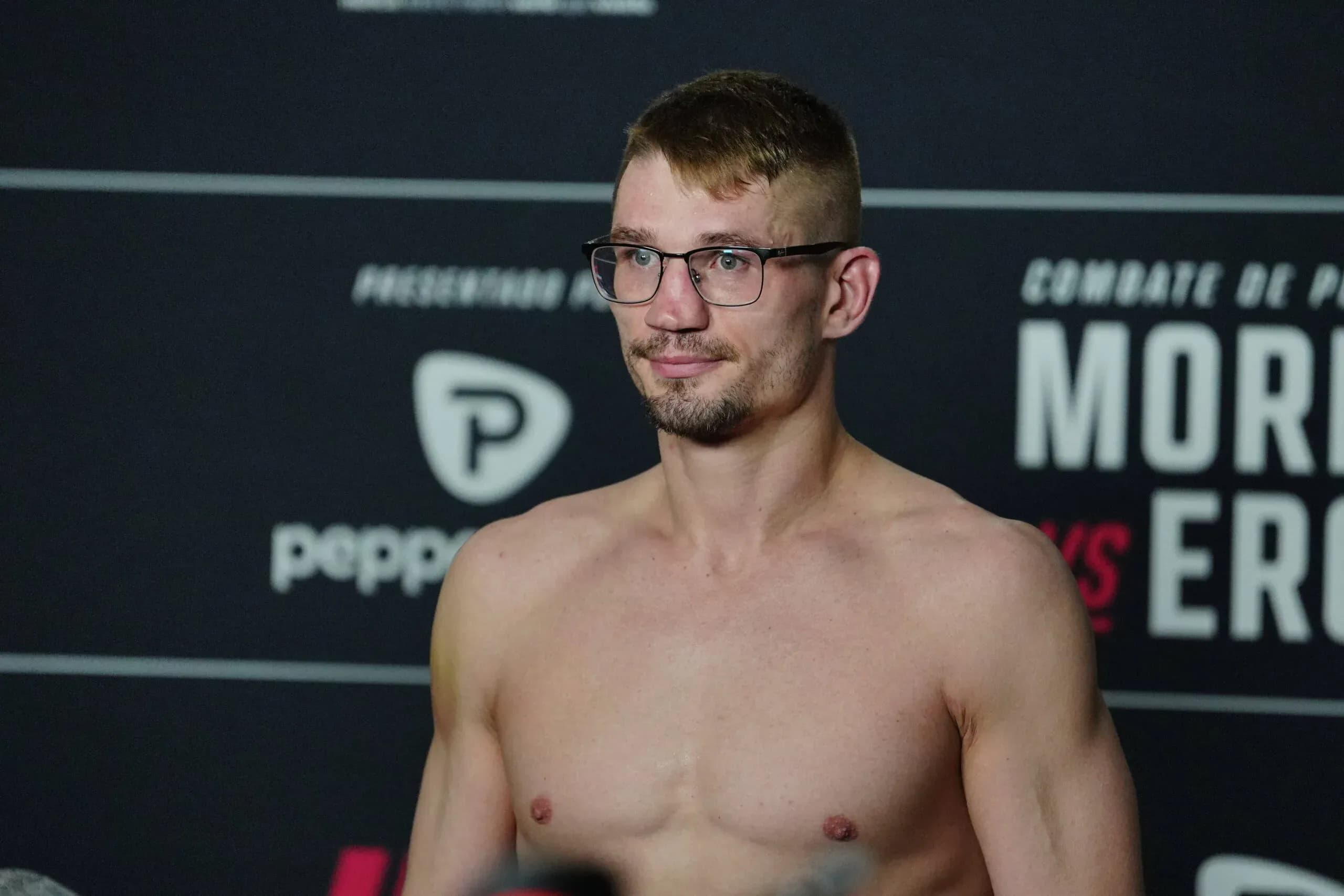 Austin Hubbard, fighting Saturday at UFC Shanghai.