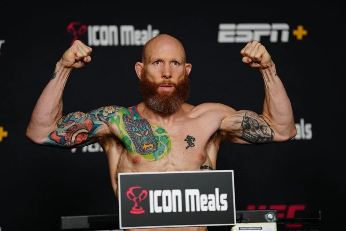 Josh Emmett, due to fight at UFC Vegas 105 on Saturday.