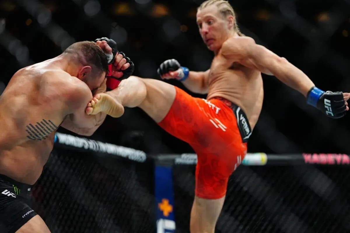 Paddy Pimblett Strikes with Chandler