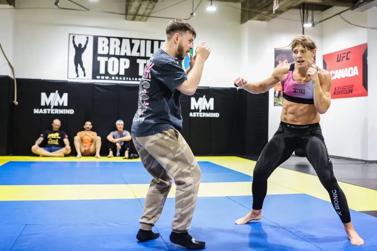 Manon Fiorot, competing in UFC 315 on Saturday.