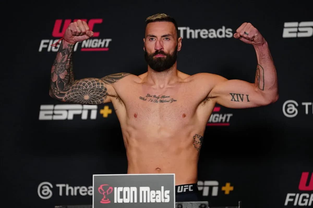 Paul Craig, rebooked for UFC Atlanta Saturday night.