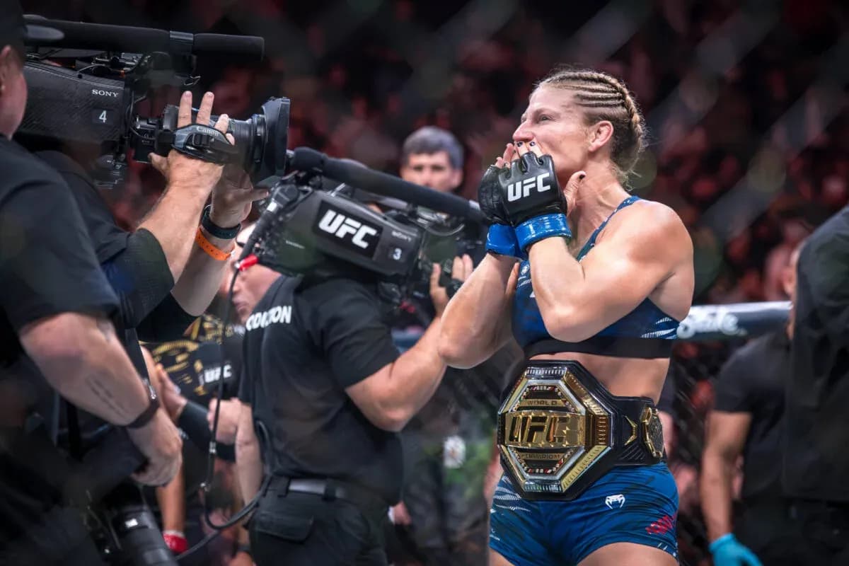 Kayla Harrison took part in one of the most exciting combat sports shows this decade.