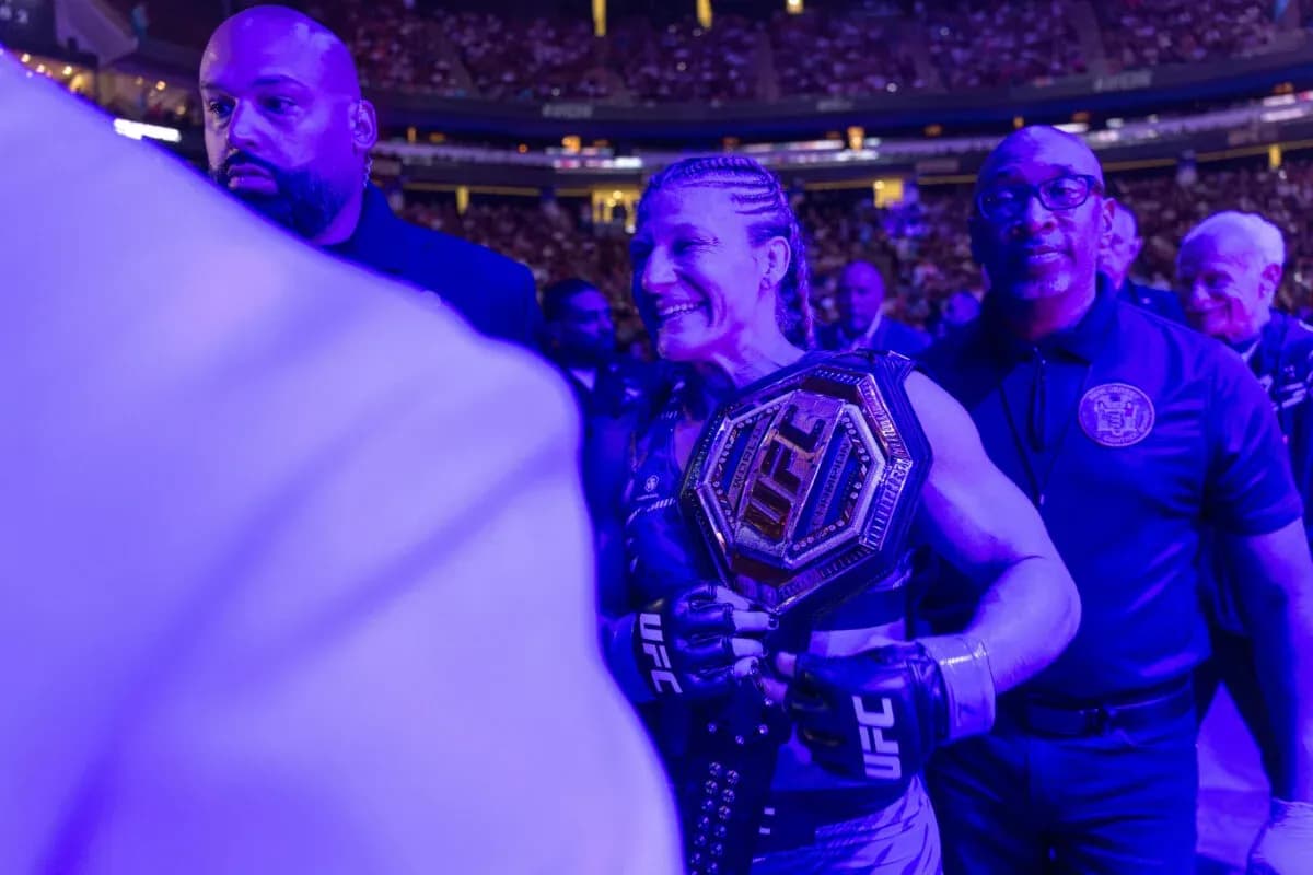 Current UFC Women's Bantamweight Champion Kayla Harrison began her stint in the promotion at UFC 300.