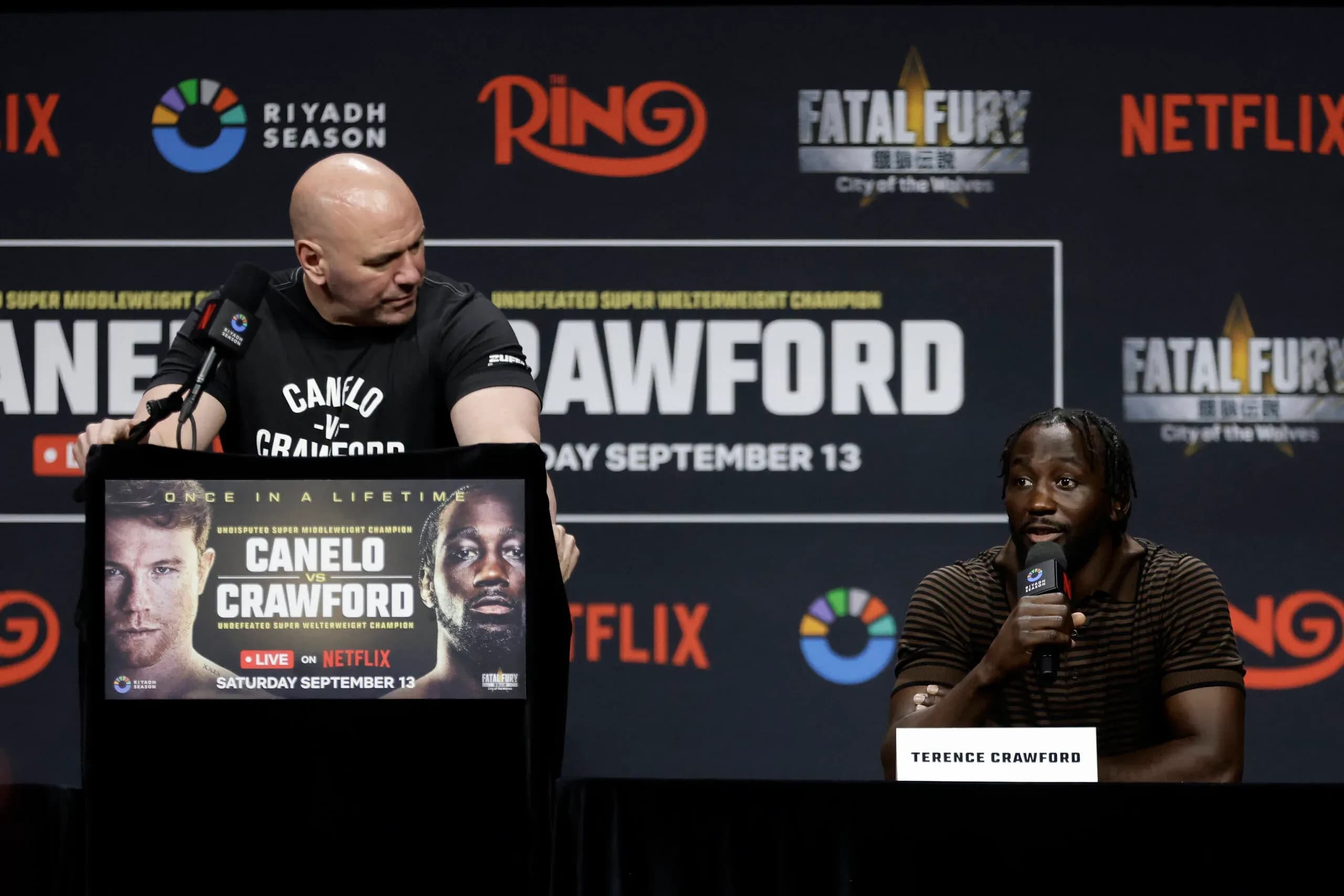 UFC CEO Dana White will be seen on DWCS 77 Tuesday night.