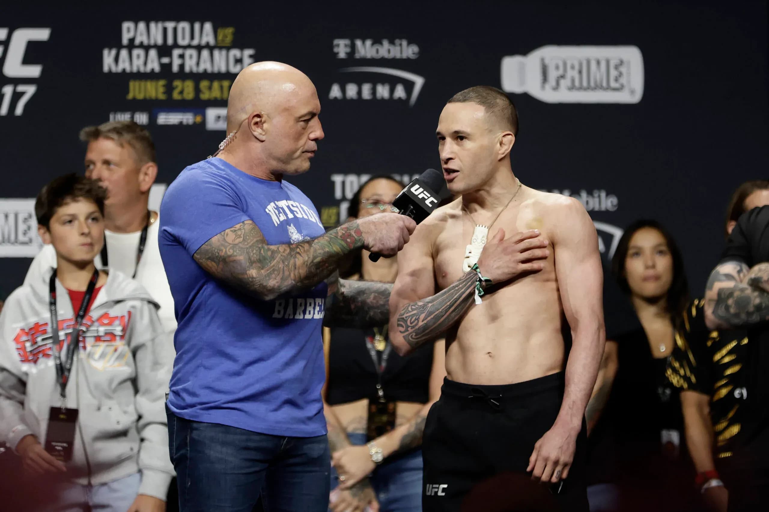 Kai Kara-France, due to fight tonight in UFC 317 tonight.