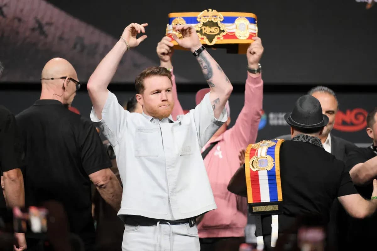 Canelo Alvarez, fighting Terence Crawford in September.