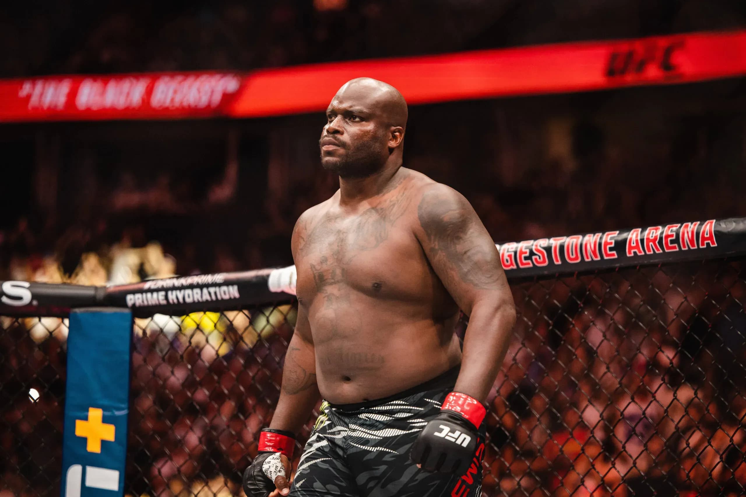 Derrick Lewis, fighting in UFC 324.