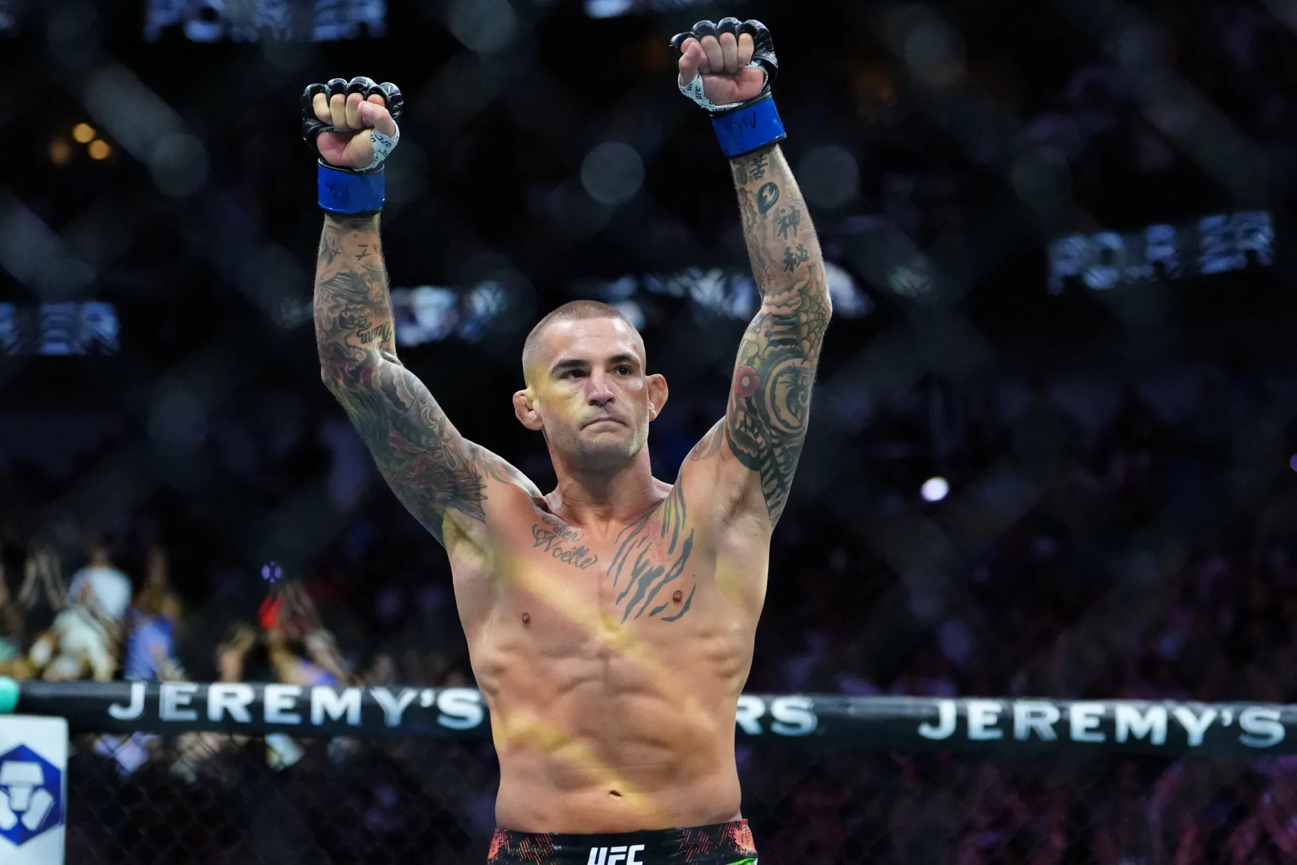 The newly-retired Dustin Poirier.