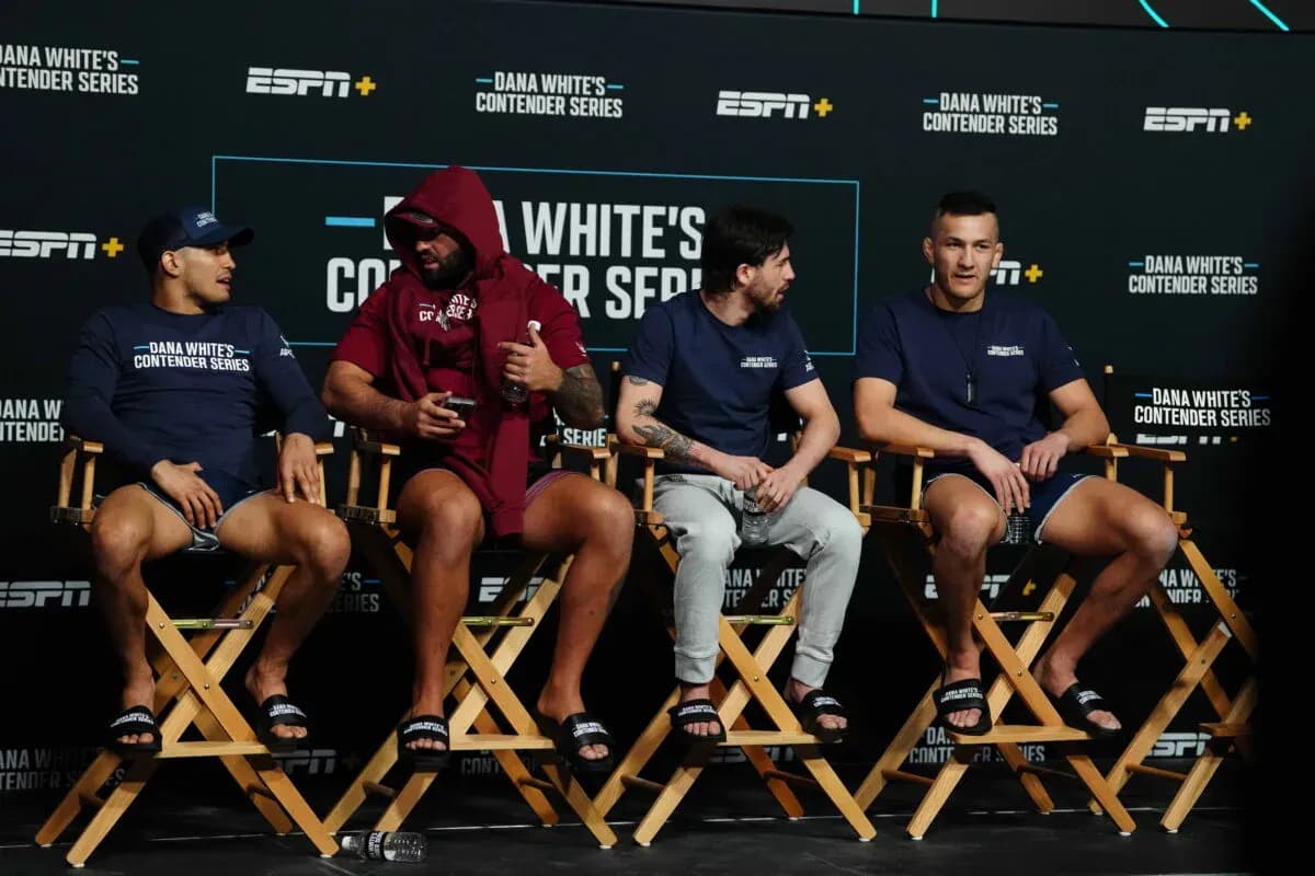 Who will await a contract backstage at DWCS 79?