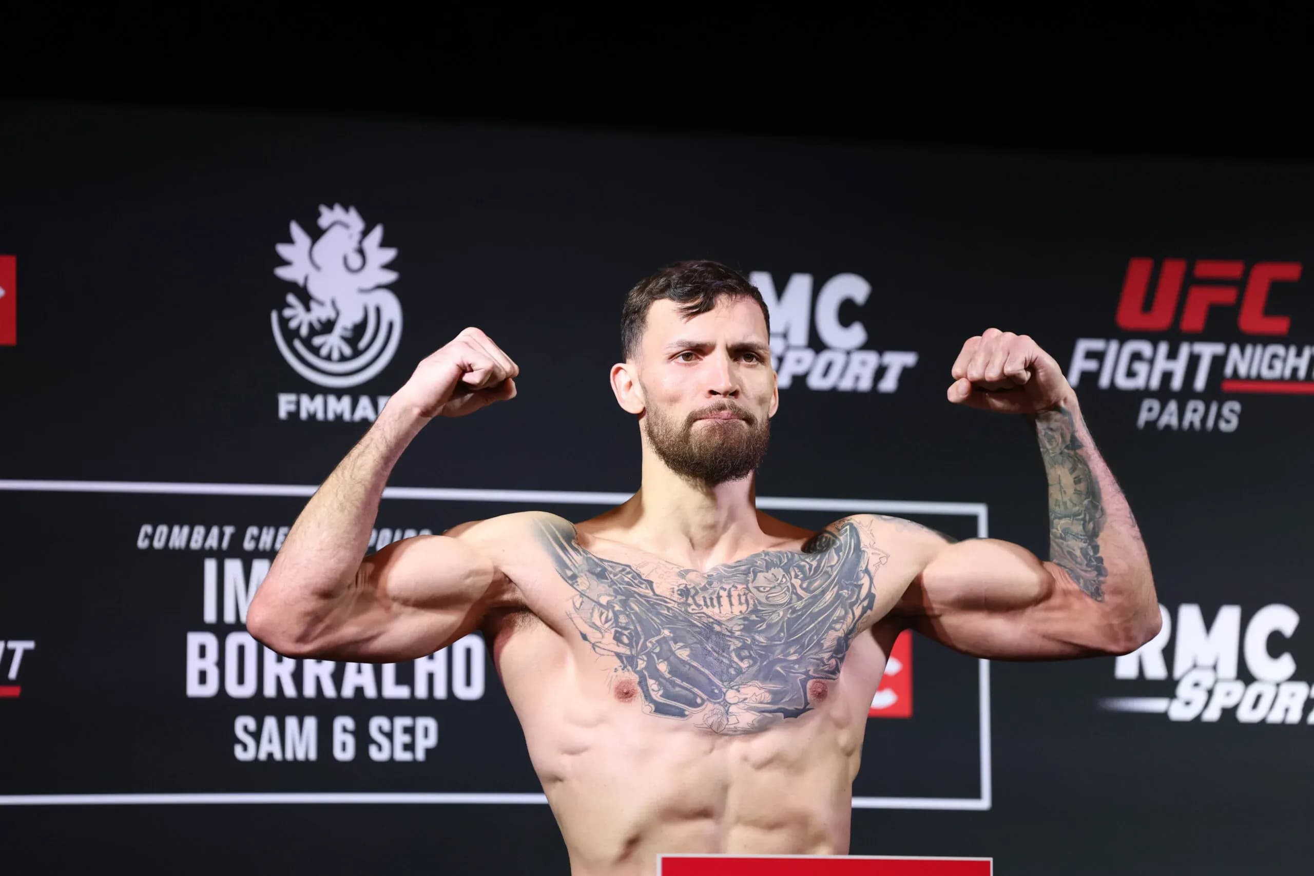 Mauricio Ruffy, fighting today in UFC Paris.