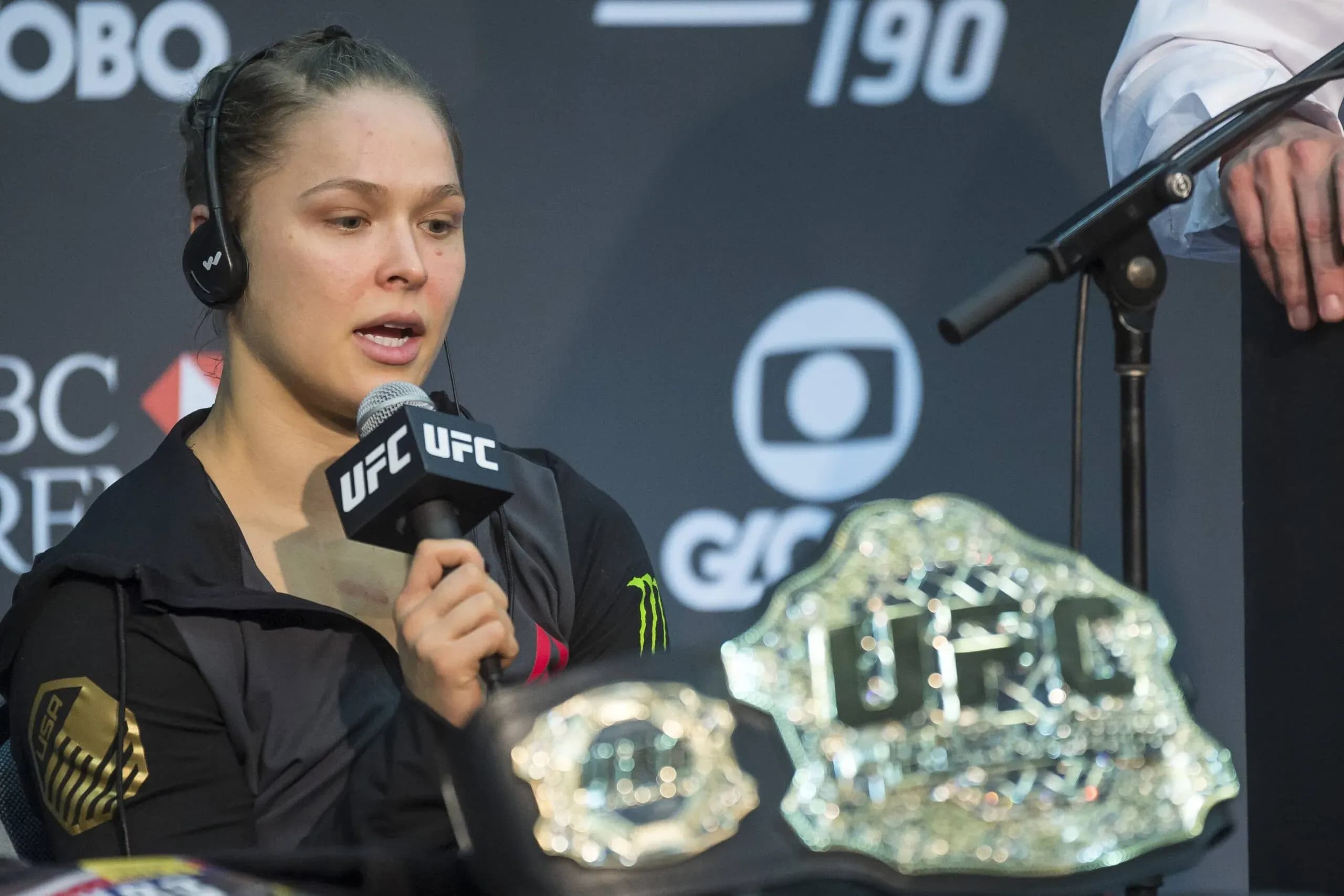 Ronda Rousey.