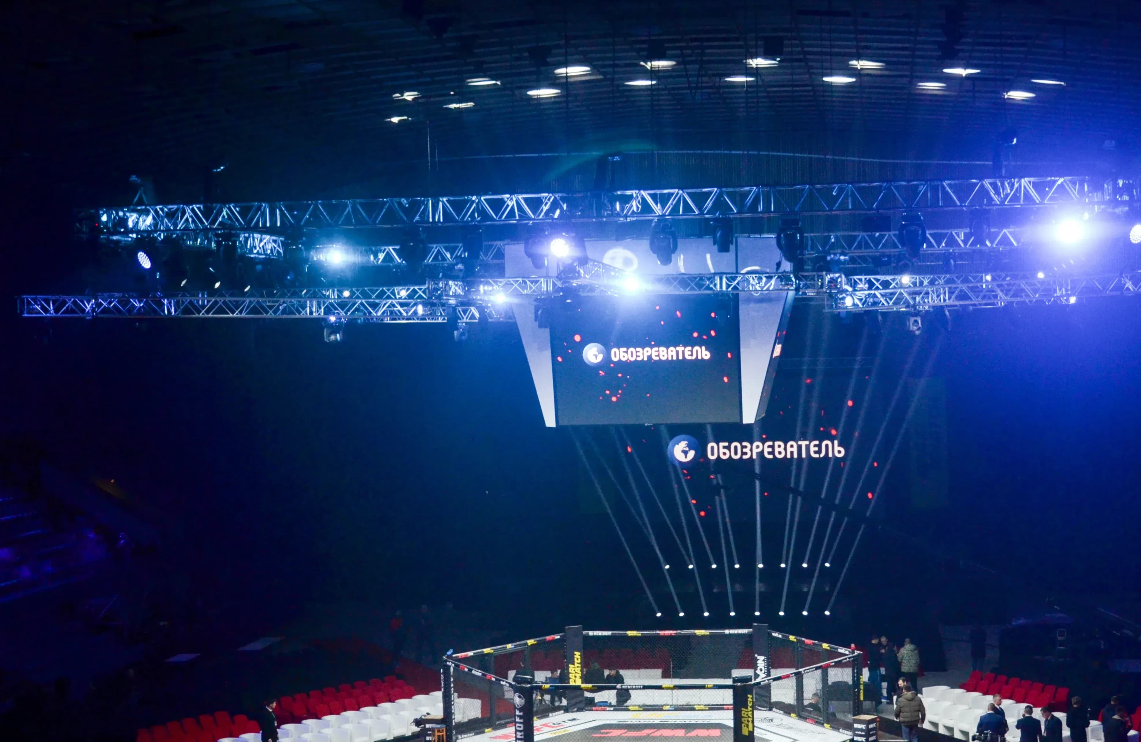 Empty MMA Cage