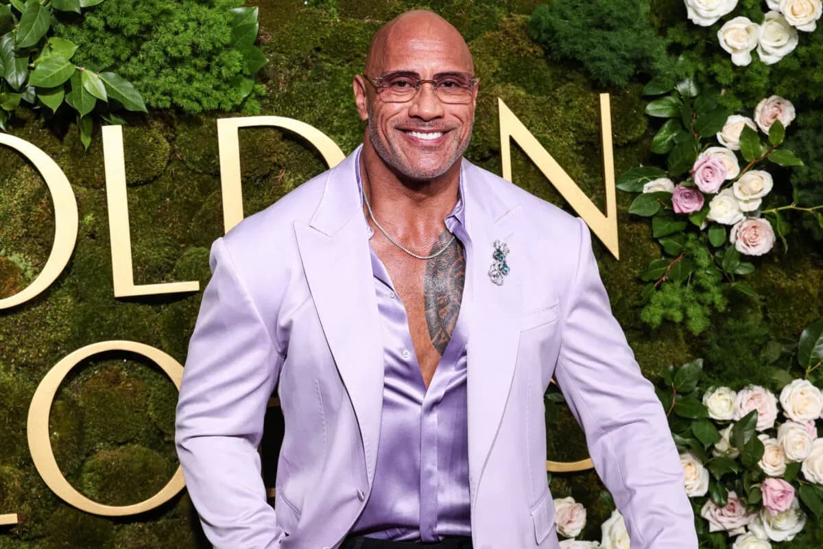 Dwayne Johnson, star of The Smashing Machine.
