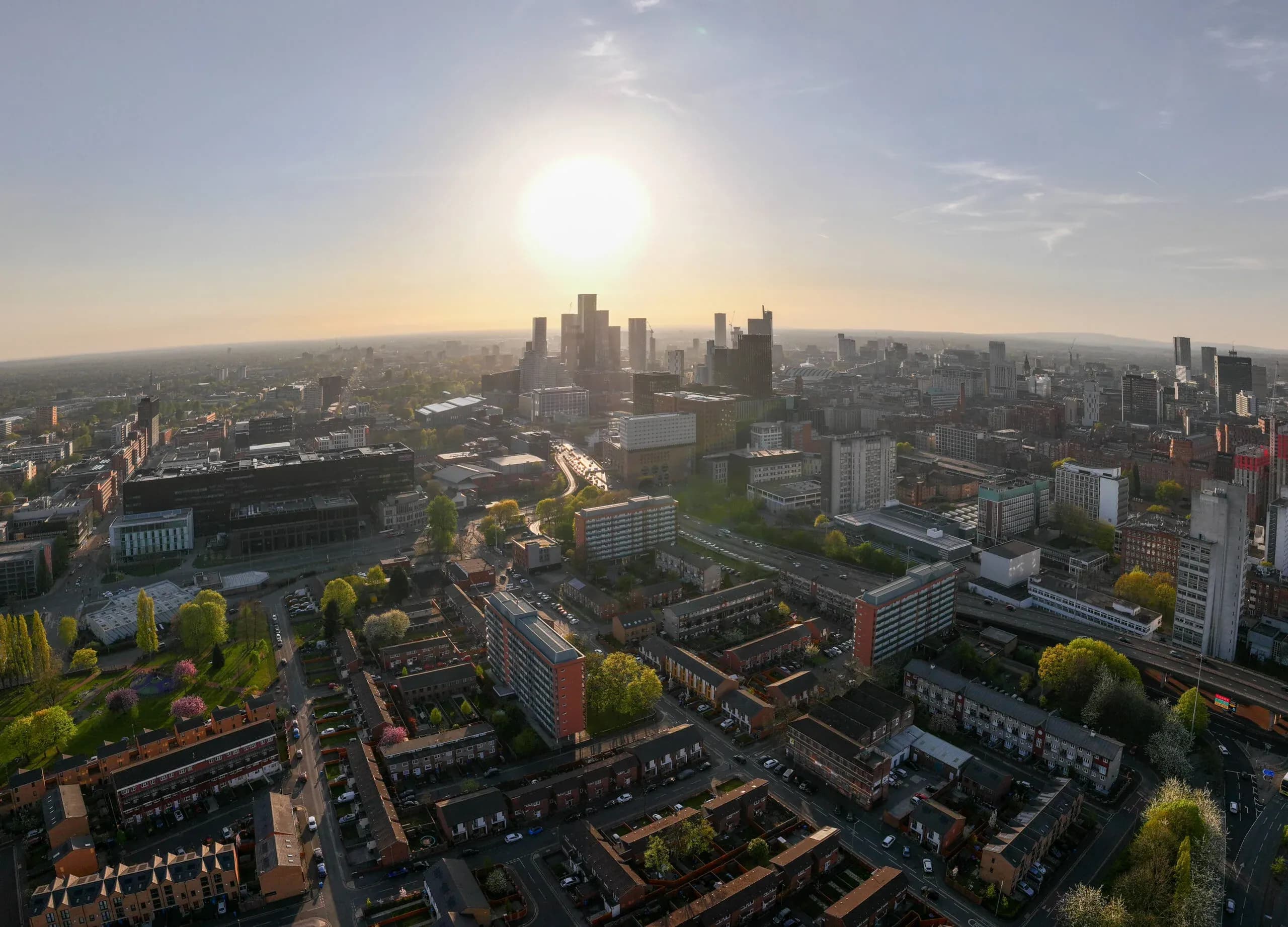 Manchester, UK, host city of BKFC 81 Saturday.
