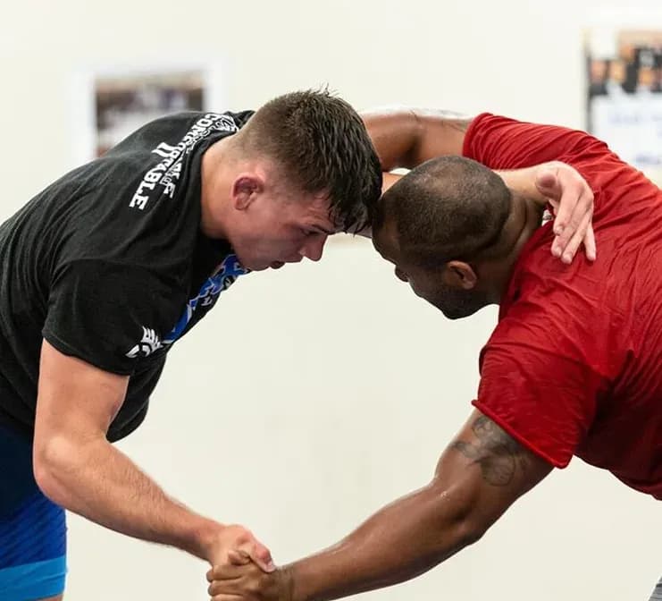Jacob Kasper and Daniel Cormier