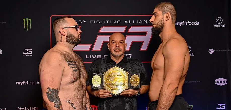 The LFA Heavyweight Championship will be at stake tonight at LFA 224.