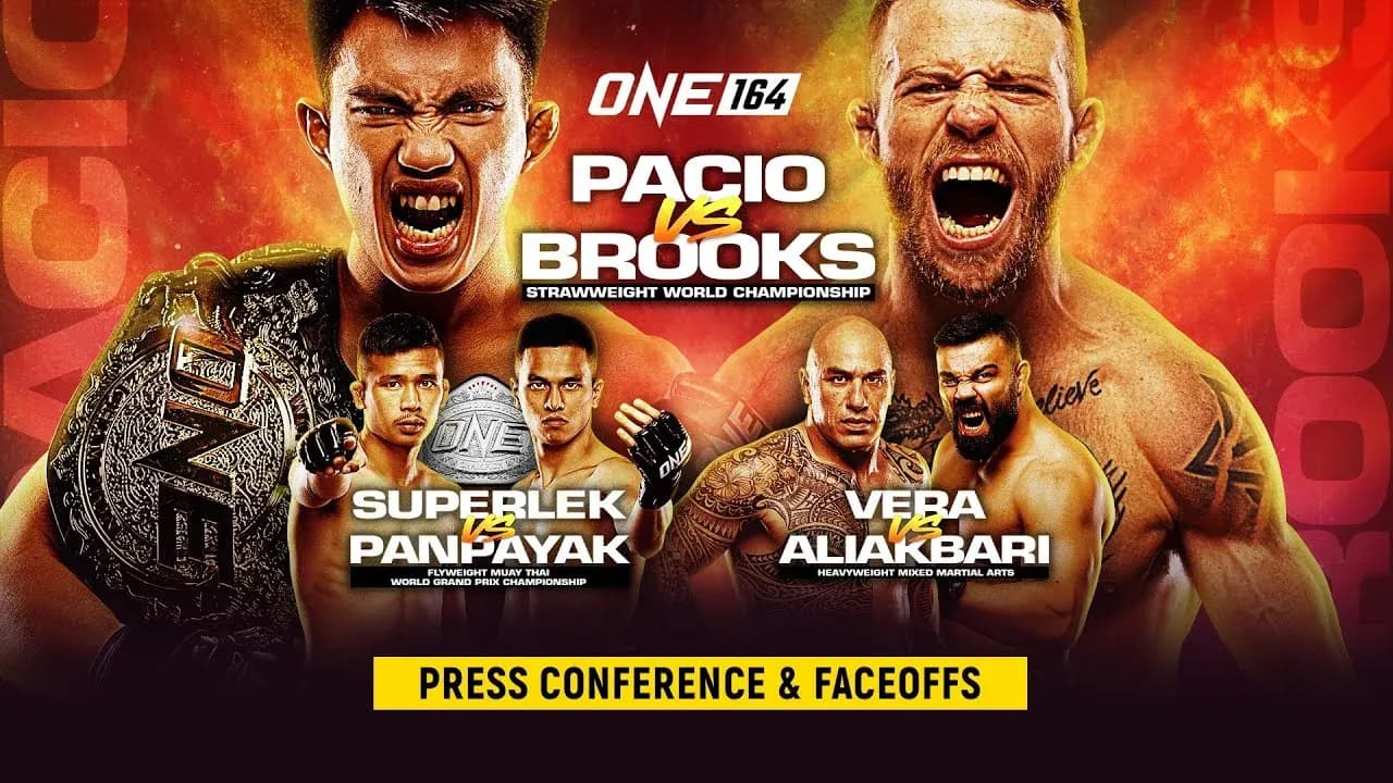 ONE 164: Pacio vs Brooks Press Conference