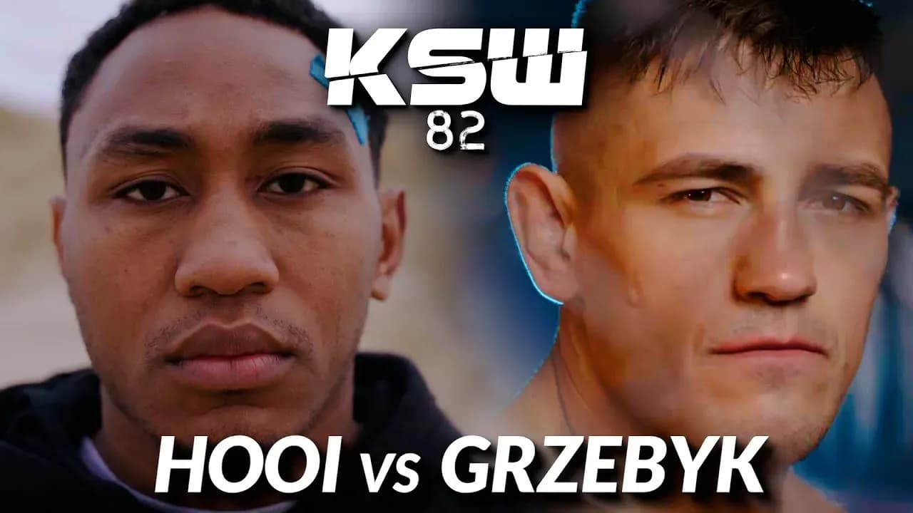 KSW 82: Brian Hooi vs. Andrzej Grzebyk.