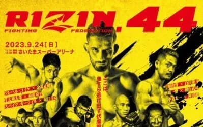 Rizin 44 poster