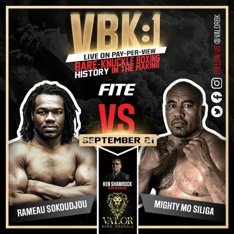 Sokoudjou in Valor BK