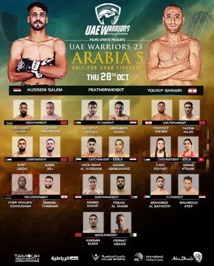 UAE Warriors 23: Arabia 5