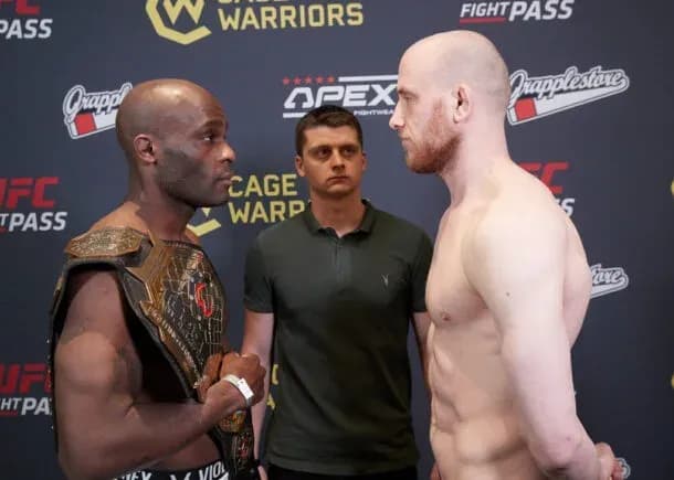 Cage Warriors 123 Results