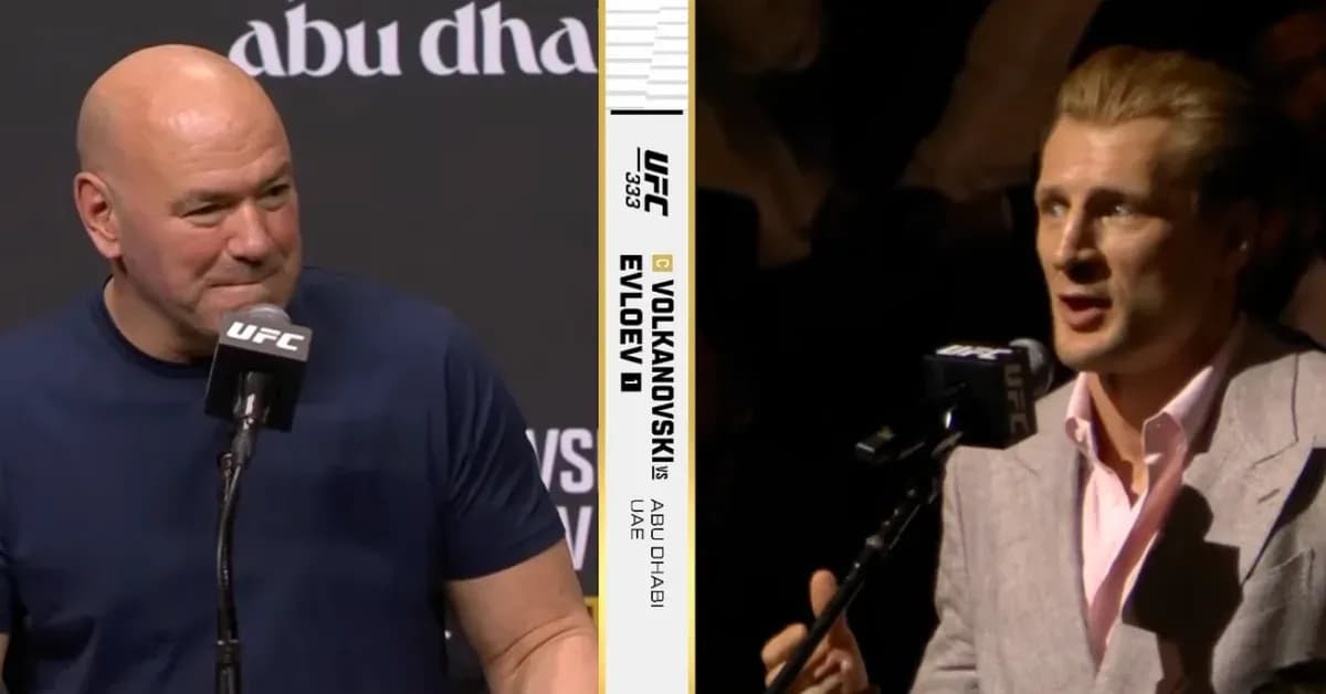 Alexander Volkov is still convinced Dana White did not recognize him at the UFC 333 presser.
