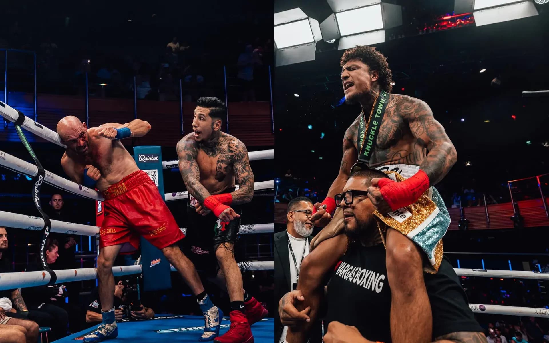 Fernando Vargas Jr and Amado Vargas debuted in the BKB