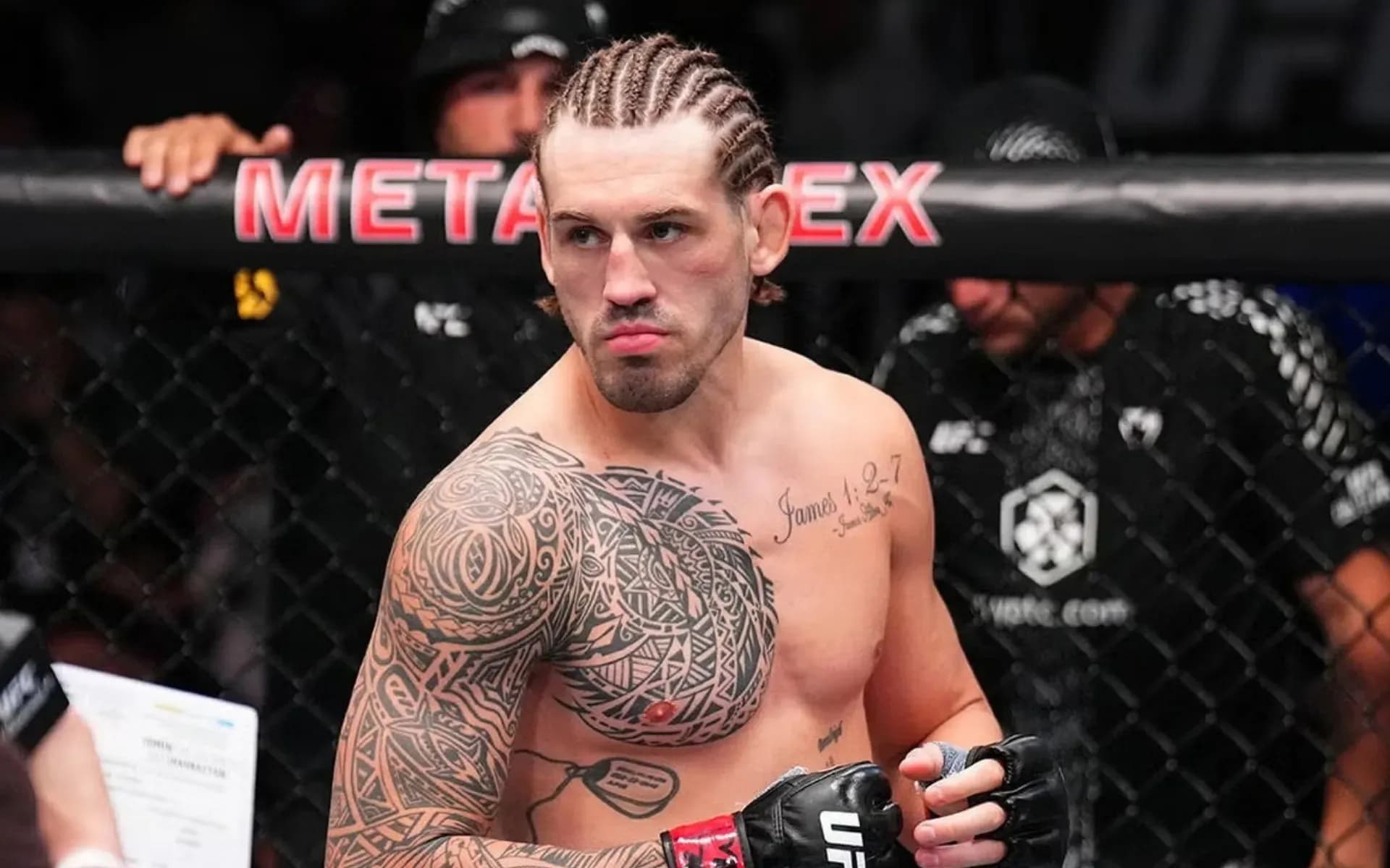 Brendan Allen has his sights set on a UFC middleweight title shot.