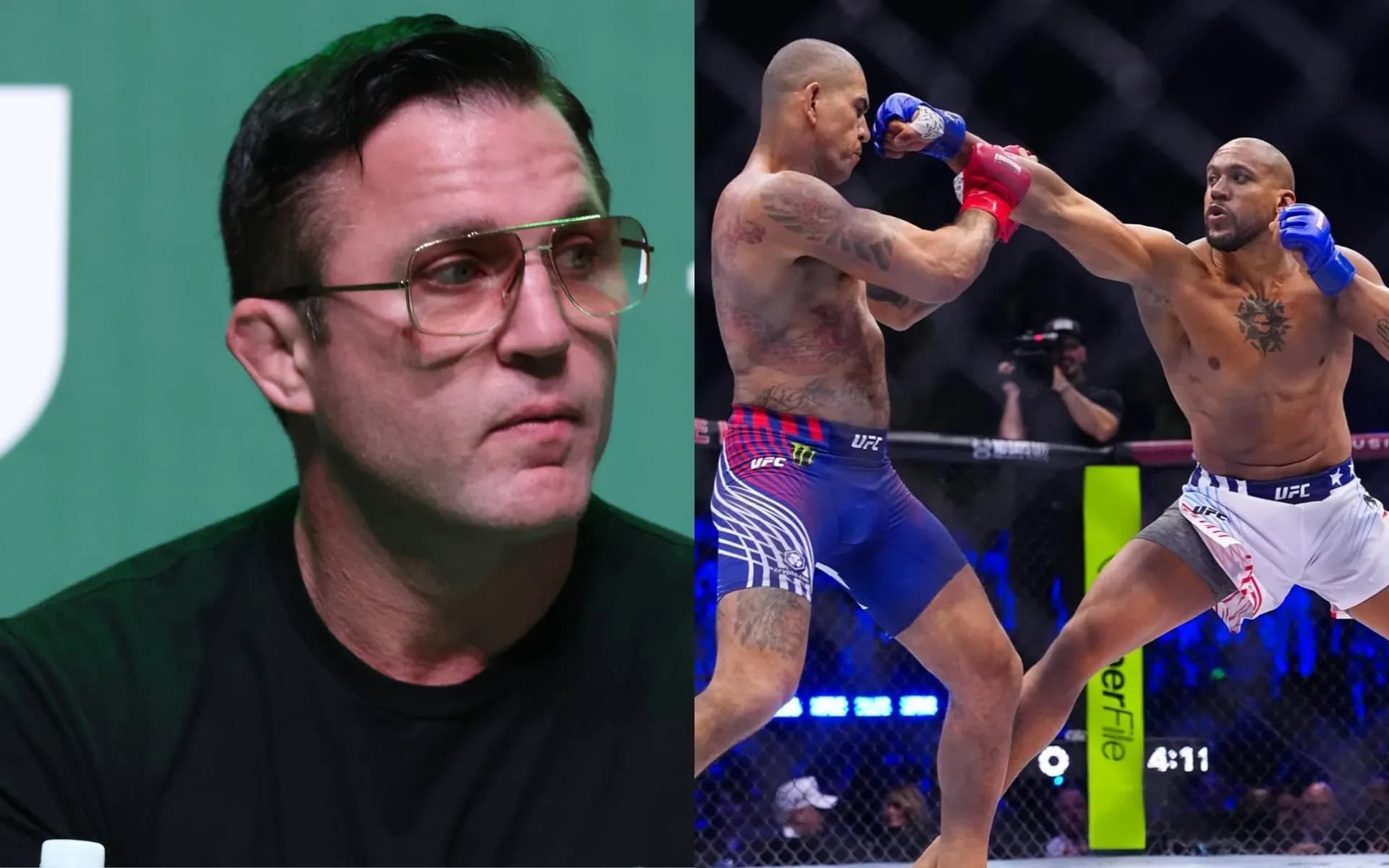 Chael Sonnen has discussed Ciryl Gane's victory over Alex Pereira