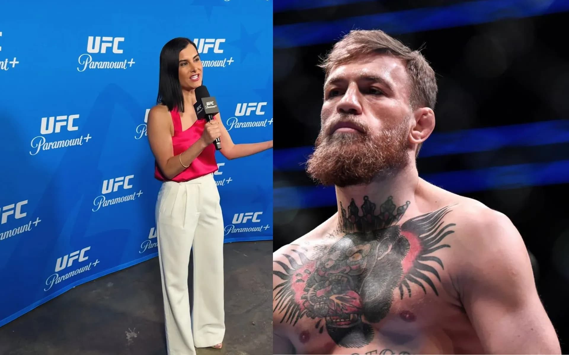 Megan Olivi has given an update on Conor McGregor's injury
