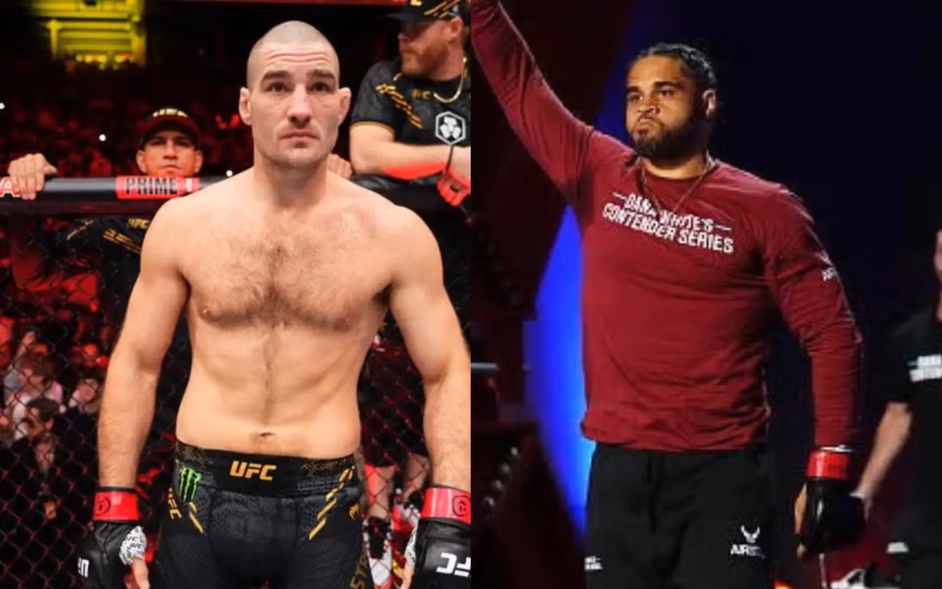 Sean Strickland trained with Donte Johnson