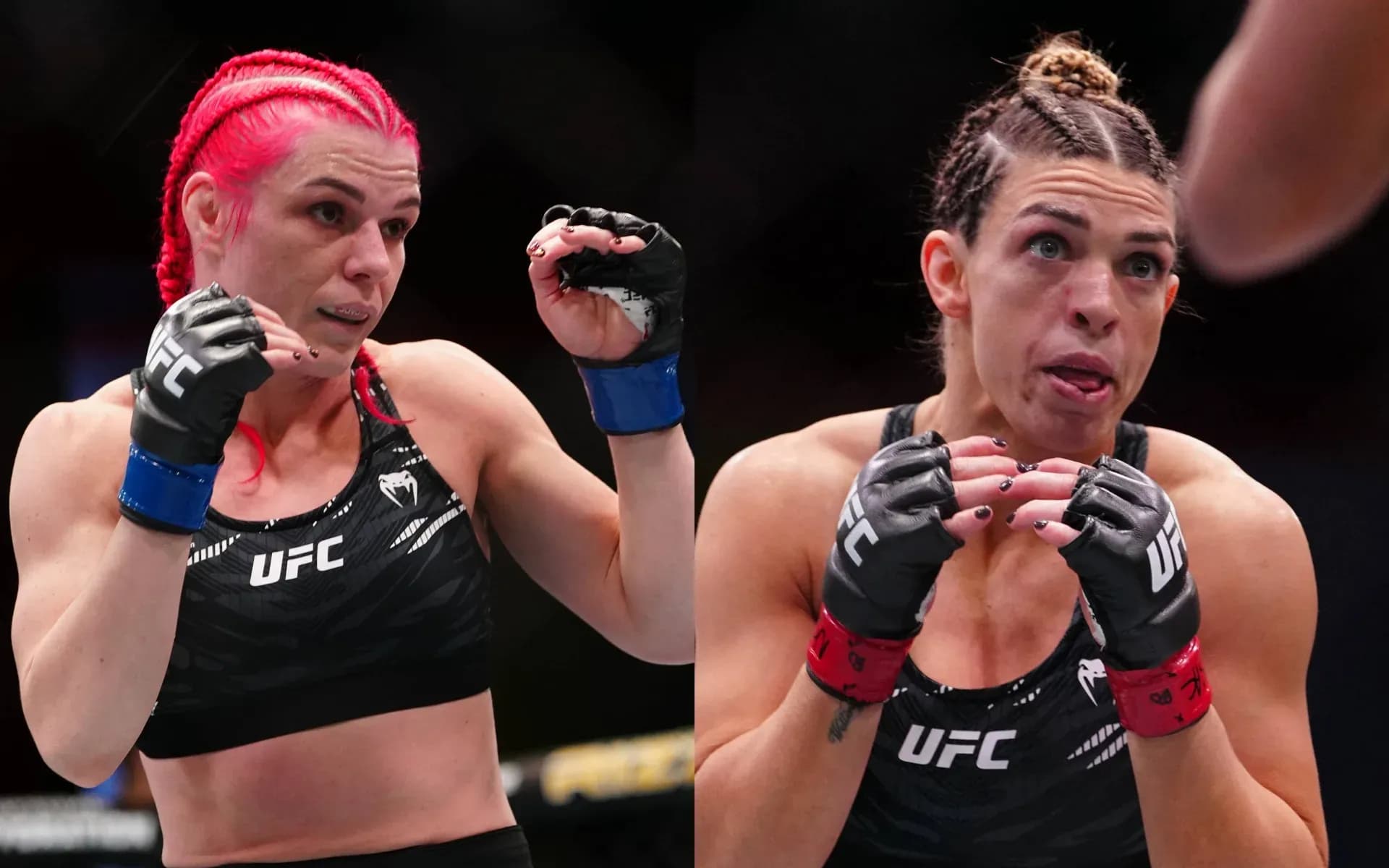 Gillian Robertson and Mackenzie Dern