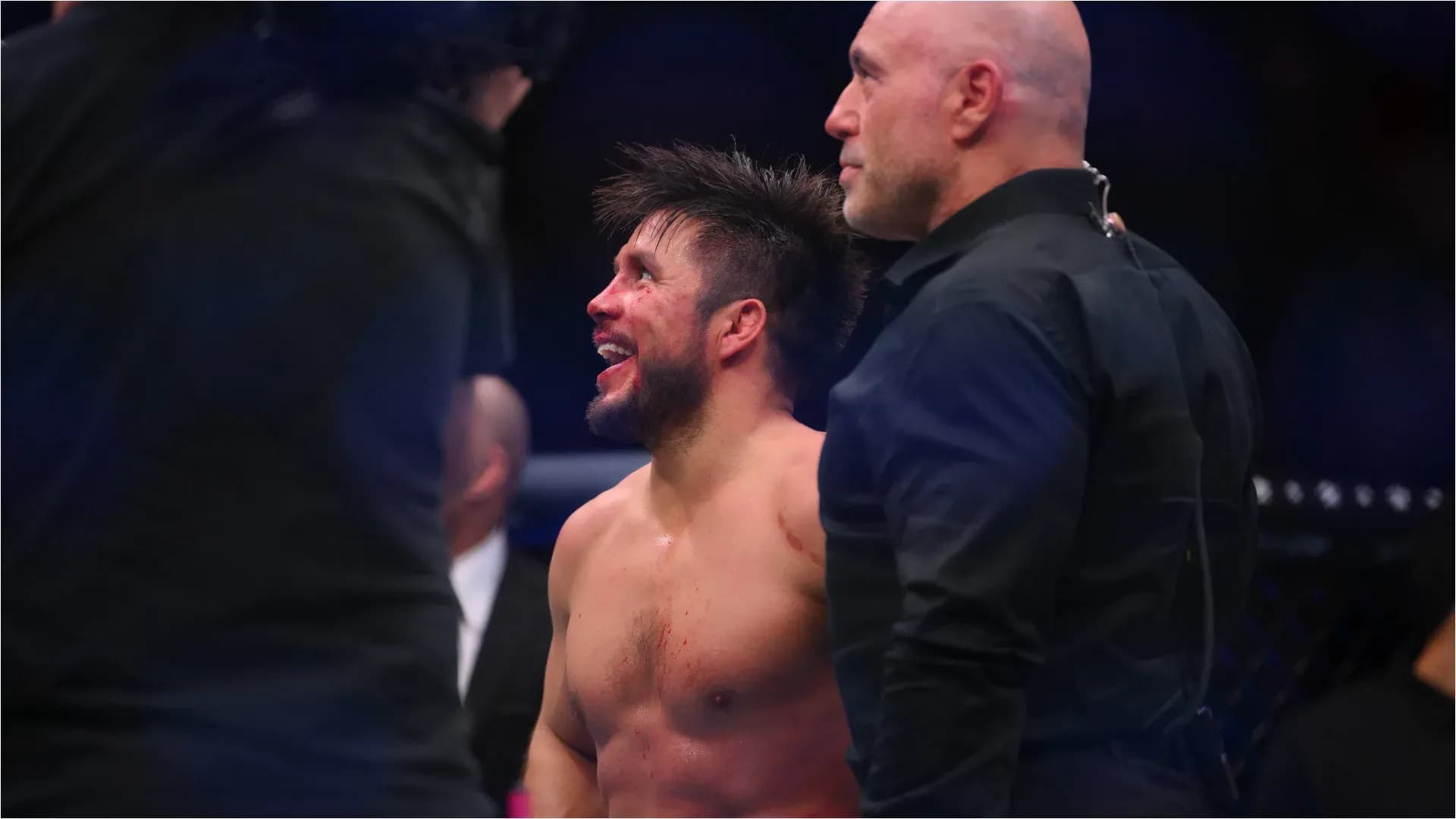 December 6, 2025, Las Vegas, Nevada, USA: PAYTON TALBOTT (10-1-0) of Reno, NV defeats HENRY CEJUDO (16-6,) of Phoenix, Arizona by unanimous decision 30-27, 30-27, 30-27 during UFC 323 at the T-Mobile Arena in Las Vegas. Las Vegas USA - ZUMAo117 20251206_zsp_o117_086 Copyright: xMikaelxOnax