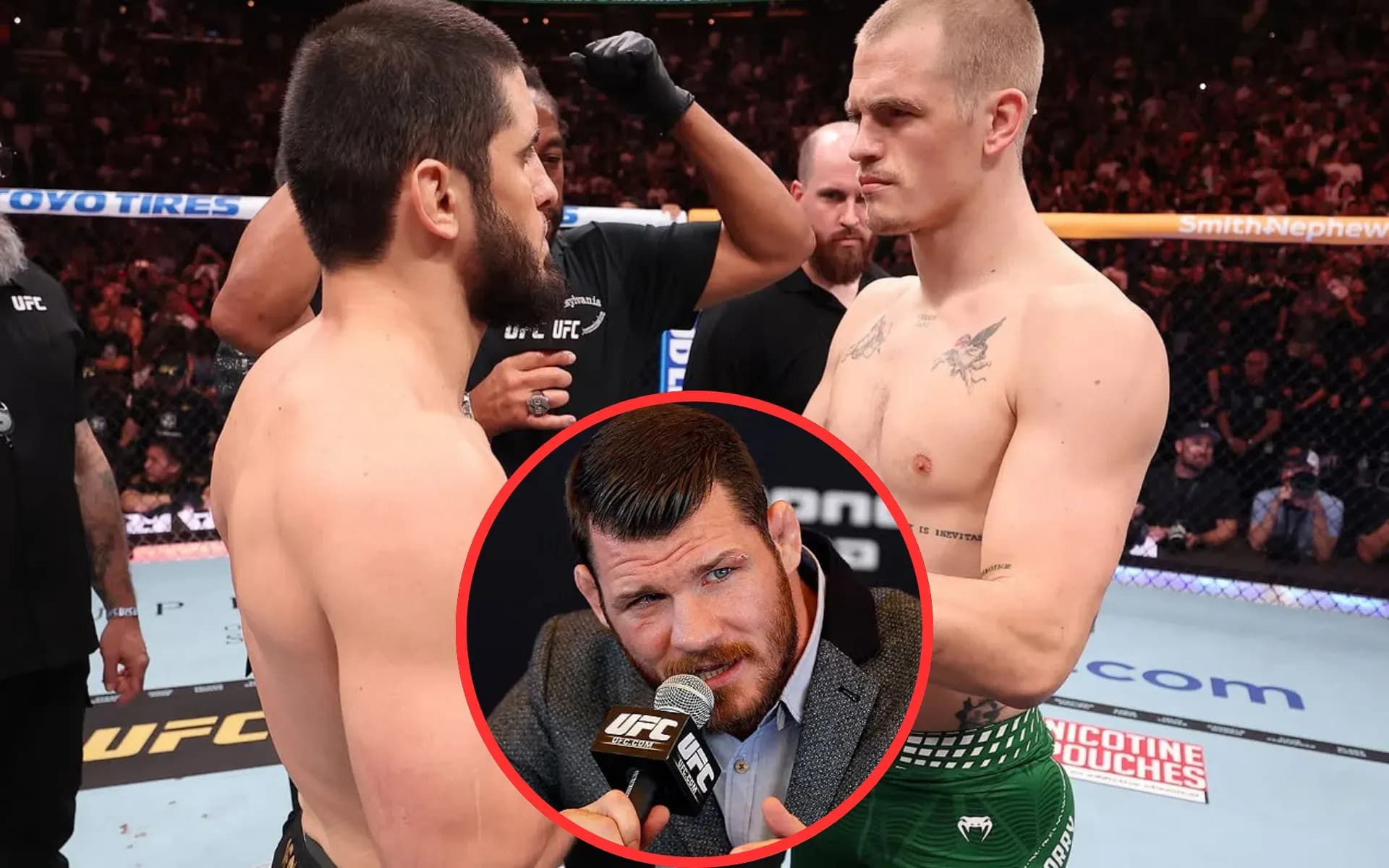 Michael Bisping chimed in on Ian Machado Garry's behavior with Islam Makhachev