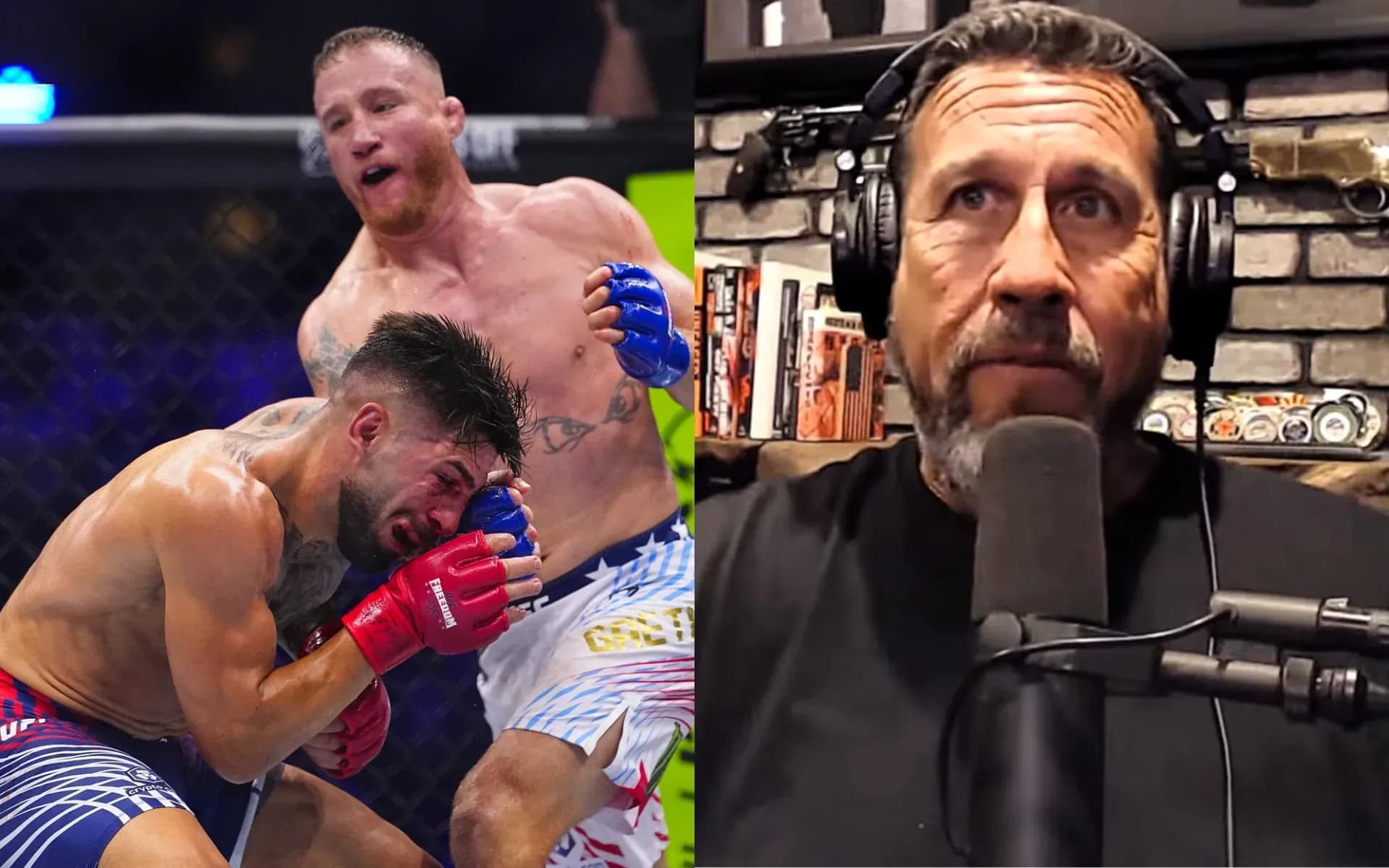 Ilia Topuria and Justin Gaethje's fight piqued the interest of John McCarthy